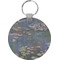 Water Lilies by Claude Monet Round Keychain (Personalized)