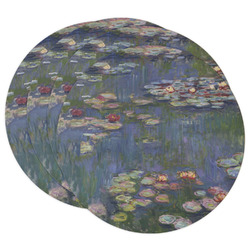 Water Lilies by Claude Monet Round Paper Coasters