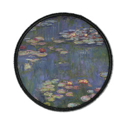 Water Lilies by Claude Monet Iron On Round Patch