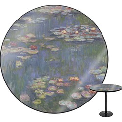 Water Lilies by Claude Monet Round Table