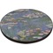 Water Lilies by Claude Monet Round Table Top (Angle Shot)