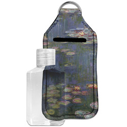 Water Lilies by Claude Monet Hand Sanitizer & Keychain Holder - Large