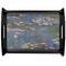 Water Lilies by Claude Monet Serving Tray Black Large - Main