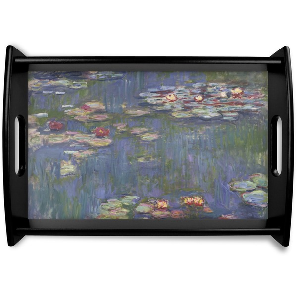 Custom Water Lilies by Claude Monet Wooden Tray