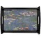 Water Lilies by Claude Monet Serving Tray Black Small - Main