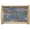 Water Lilies by Claude Monet Natural Wooden Tray - Small