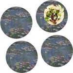 Water Lilies by Claude Monet Set of 4 Glass Lunch / Dinner Plate 10"