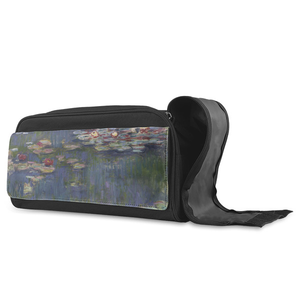 Water Lilies by Claude Monet Shoe Bags - ANGLE (Open)