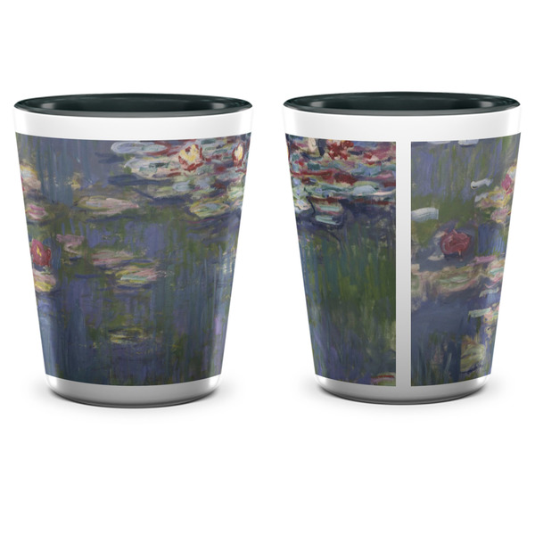 Water Lilies by Claude Monet Shot Glass - Two Tone - APPROVAL