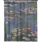Water Lilies by Claude Monet Extra Long Shower Curtain - 70"x84"