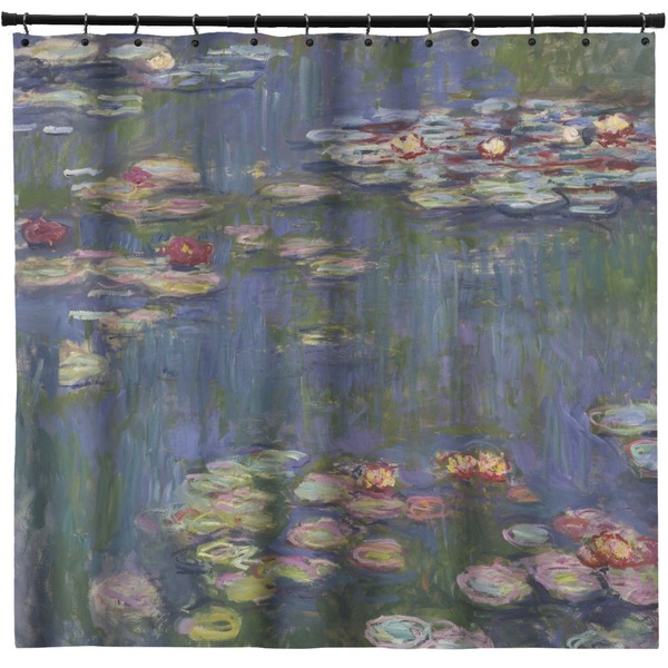 Custom Water Lilies by Claude Monet Shower Curtain - Custom Size