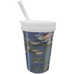 Water Lilies by Claude Monet Sippy Cup with Straw