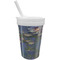 Water Lilies by Claude Monet Sippy Cup with Straw (Personalized)
