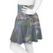 Water Lilies by Claude Monet Skater Skirt - Side