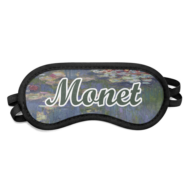 Custom Water Lilies by Claude Monet Sleeping Eye Mask