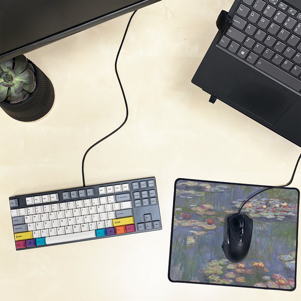 Water Lilies by Claude Monet Small Gaming Mats - LIFESTYLE