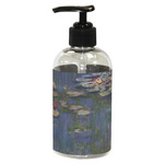 Water Lilies by Claude Monet Plastic Soap / Lotion Dispenser (8 oz - Small - Black)