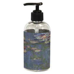Water Lilies by Claude Monet Plastic Soap / Lotion Dispenser (8 oz - Small - Black)