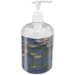 Water Lilies by Claude Monet Acrylic Soap & Lotion Bottle