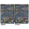 Water Lilies by Claude Monet Spiral Journal 5 x 7 - Apvl