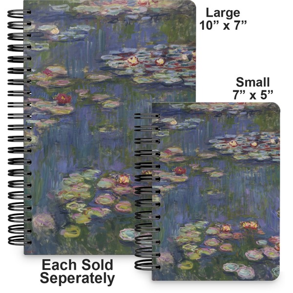 Water Lilies by Claude Monet Spiral Journal - Comparison