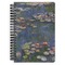 Water Lilies by Claude Monet Spiral Journal Large - Front View
