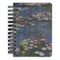 Water Lilies by Claude Monet Spiral Journal Small - Front View