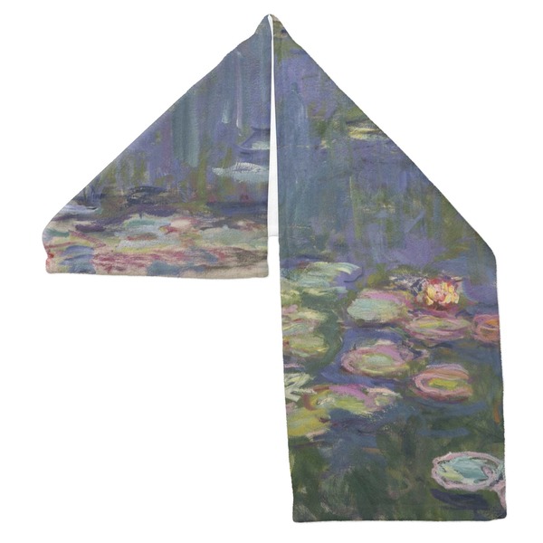 Water Lilies by Claude Monet Sports Towel Folded - Both Sides Showing