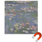 Water Lilies by Claude Monet Square Car Magnet