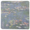 Water Lilies by Claude Monet Square Rubber Backed Coaster