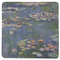 Water Lilies by Claude Monet Square Rubber Backed Coaster
