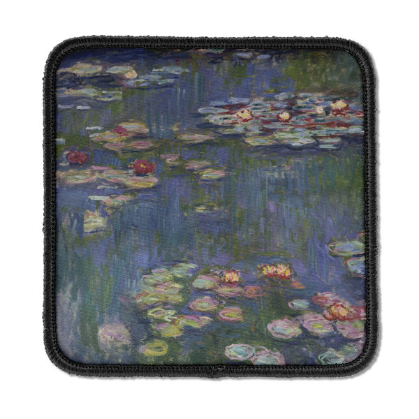 Custom Water Lilies by Claude Monet Iron On Square Patch