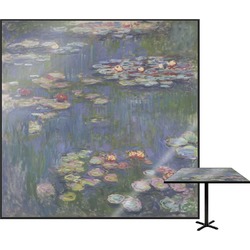 Water Lilies by Claude Monet Square Table Top