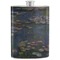 Water Lilies by Claude Monet Stainless Steel Flask