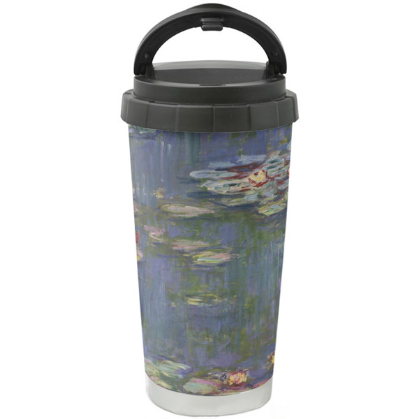 Custom Water Lilies by Claude Monet Stainless Steel Coffee Tumbler