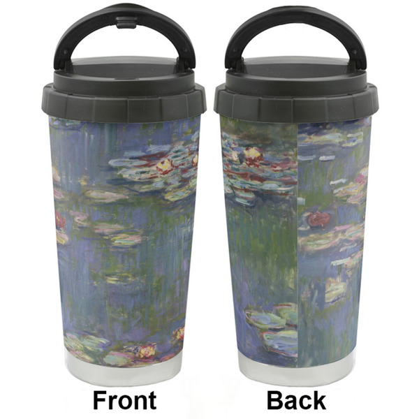 Water Lilies by Claude Monet Stainless Steel Travel Cup - Apvl