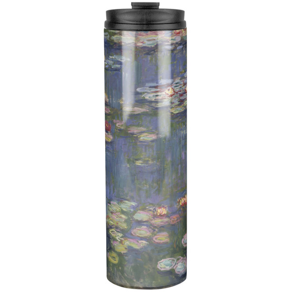 Custom Water Lilies by Claude Monet Stainless Steel Skinny Tumbler - 20 oz