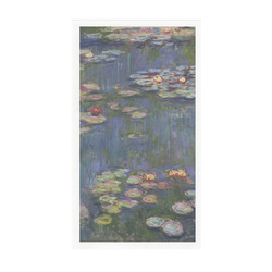 Water Lilies by Claude Monet Guest Towels - Full Color - Standard