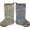 Water Lilies by Claude Monet Holiday Stocking - Double-Sided - Neoprene