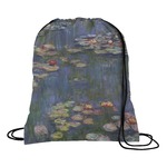 Water Lilies by Claude Monet Drawstring Backpack