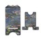 Water Lilies by Claude Monet Stylized Phone Stand - Front & Back - Large