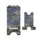 Water Lilies by Claude Monet Stylized Phone Stand - Front & Back - Small