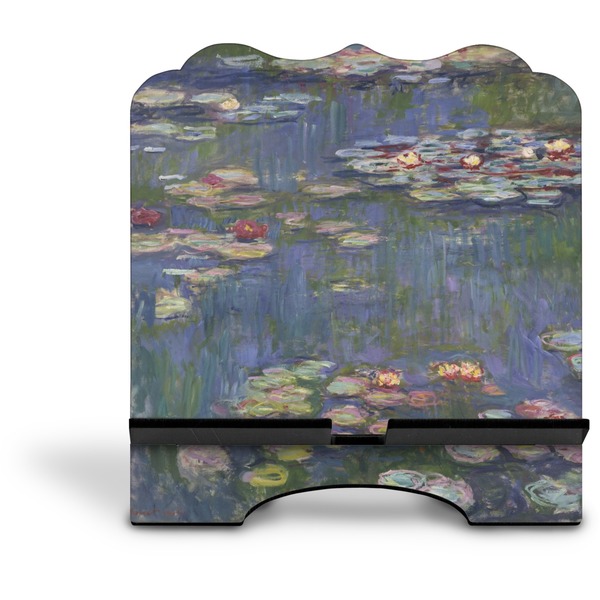 Water Lilies by Claude Monet Stylized Tablet Stand - Front without iPad