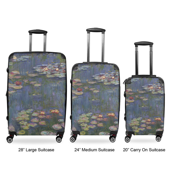 Water Lilies by Claude Monet Suitcase Set 1 - APPROVAL