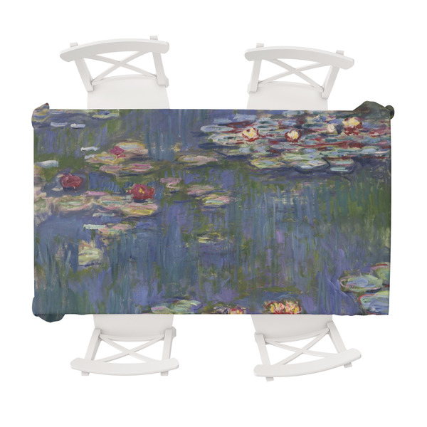 Custom Water Lilies by Claude Monet Tablecloth - 58"x102"
