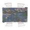 Water Lilies by Claude Monet Tablecloths (58"x102") - MAIN (top view)