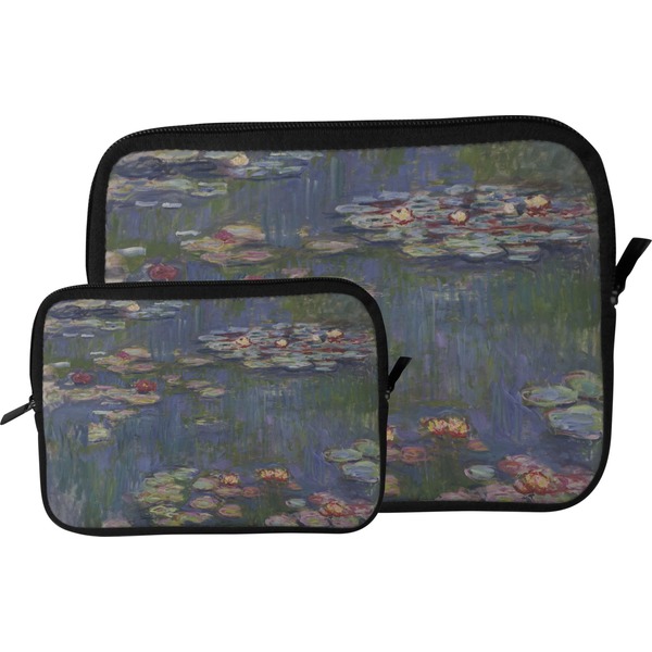 Water Lilies by Claude Monet Tablet Sleeve (Size Comparison)