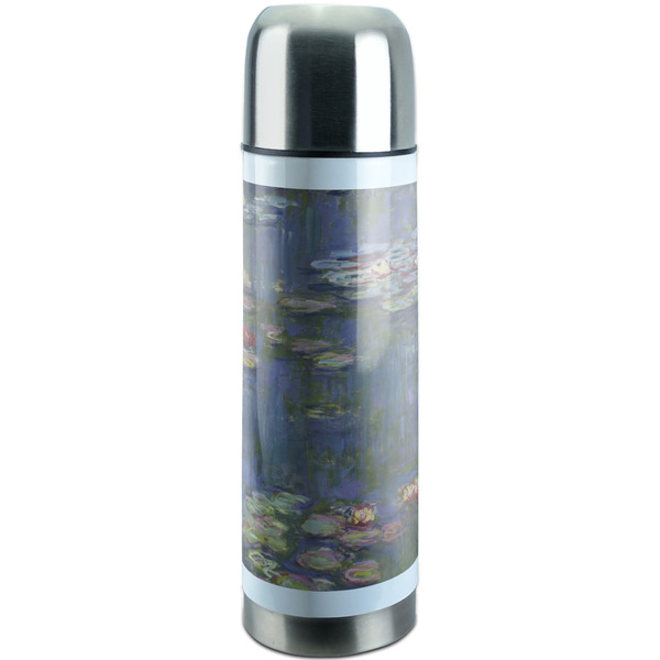 Custom Water Lilies by Claude Monet Stainless Steel Thermos