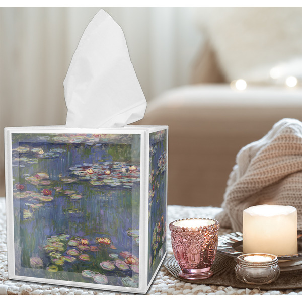 Water Lilies by Claude Monet Tissue Box - LIFESTYLE