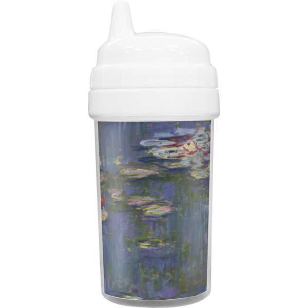 Custom Water Lilies by Claude Monet Toddler Sippy Cup